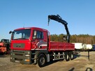 MAN Man 26.440 6x4 HDS HIAB 166 B-3 DUO Wywrotka Meiller 2-stronna Skrzynia Nowe Opony Super Stan Te - 4