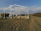 Konstrukcja hali stalowej o wymiarach 8m x 24m x 5,5m - 11