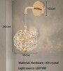 Lampa Wisząca LED: Lux Złota 3-5m2 NOWA Cena z Wysyłką - 6