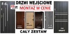 Drzwi wejściowe z montażem ZEWNĘTRZNE do mieszkania- wewnątr - 12