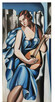 Tamara Łempicka- KOBIETA Z MADOLINĄ - 1