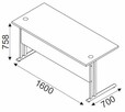 Sprzedam pilnie Komplet mebli biurowych SVENBOX VIK Classic - 9