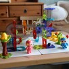 WOOPIE Klocki Magnetyczne Tor Kulkowy Zwierzęcy Raj 104 el. - 2