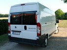 Fiat Ducato 2.3 MultiJet 130 KM 3 Osobowy KLIMA 3L2H Długi WYSOKI Drzwi 270 STOPNI - 11