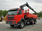 Volvo FMX 410 6x4 13L HDS Radiowy Hydroburta HIAB XS122D-4 HIDUO Wywrot MERREL 2-stronny Sprowadzony - 1