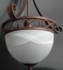 ŻYRANDOL LUMINEX Lampa wisząca metal kol. miedziany 1x60W - 7