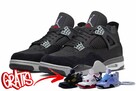 Nike AIR JORDAN 4 Black Canvas / DH7138–006 - 1