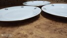 Duże 3 talerze porcelana Huta Karolina - 4