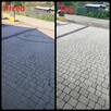 Mycie elewacji kostki brukowej dachów - 3