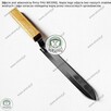 Nóż do Odsklepiania Nierdzewny z Profilowanym Ostrzem 20cm h - 2