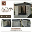 Altana 2,5 x 3 drewniana ogrodowa SEWILLA na wymiar - 5