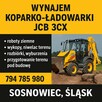 Sosnowiec – wynajem koparko-ładowarki JCB 3CX z operatorem – - 2