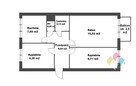 3 pokoje, 48,2 m2, balkon, piwnica - 9