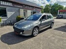 Peugeot 307 SW 1.6 HDI 110 KM, Klima Dwustrefowa, Panorama, Alufelgi, Hak, Komputer - 3