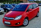 Opel Zafira Ksenon Parktronic 7 osób Świeży rozrząd PianoBlack Gwarancja - 15