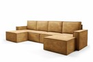 Modułowa Sofa Narożna PORTO – Welurowa Tkanina + Dostawa - 8