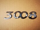 PEUGEOT 3008 Hybryda emblemat napis cyfry klapy tył - 4
