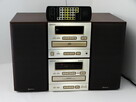 Wieża stereo Denon D-M03 US + oryg. kolumny + org. pilot. - 2