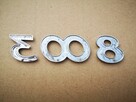PEUGEOT 3008 Hybryda emblemat napis cyfry klapy tył - 3