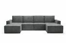 Modułowa Sofa Narożna PORTO – Welurowa Tkanina + Dostawa - 4