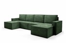 Modułowa Sofa Narożna PORTO – Welurowa Tkanina + Dostawa - 7