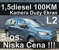 Fiat Doblo L2 Brygadowy 5-osobowy  100KM Kamera Czujniki Crew Cab od ręki ! - 1