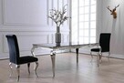 Srebrny Stół LUXURY, glamour, Akant Meble - 4