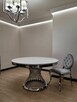 STÓŁ OKRĄGŁY Glamour Srebrny, Luxury, AKANT Meble - 7