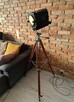 Lampa podłogowa loft teatralna lata 70 - 2