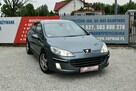 Peugeot 407 2.0 16v BENZYNA 136KM 2004r. Climatronic TEMPOMAT alufelgi czujniki - 14