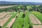 Działka budowlana Zahutyń gm. Zagórz, - 4