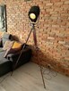 Lampa podłogowa loft teatralna lata 70 - 4