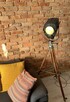 Lampa podłogowa loft teatralna lata 70 - 1