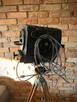Lampa podłogowa loft teatralna lata 70 - 9