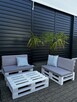 Meble na balkon | taras | meble z palet | dostępne od ręki | - 7