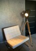 Lampa podłogowa loft teatralna lata 70 - 5