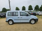 Volkswagen Caddy 1.4 80 km klima, elektryka, zadbany - 4