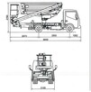 Nissan Cabstar Podnośnik Koszowy 20m CTE ZED 20.3 Zwyżka UDT Wumag CMC GSR 9m w bok - 11