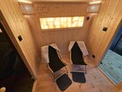 Sauna ogrodowa Premium z przedsionkiem oraz tarasem + balia - 6