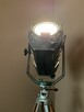Lampa stojąca loft do salonu teatralna lata 70 zabytek - 12
