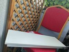 Półka Biała Ozdobna Ścienna Pływająca drewniana drewna Dekor - 2