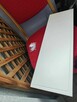 Półka Biała Ozdobna Ścienna Pływająca drewniana drewna Dekor - 3