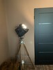 Lampa stojąca loft do salonu teatralna lata 70 zabytek - 15
