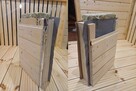 Sauna ogrodowa Premium z przedsionkiem oraz tarasem + balia - 3