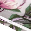 Bawełniana Poszewka Na Poduszkę – Wzór Magnolii Na Szarym Tle - 2