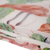 Bawełniana Poszewka Na Poduszkę – Flamingi, Kwiaty i Kaktusy - 2