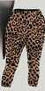 Nowe damskie legginsy z wysokim stanem z wzorem Lamparta - 1