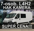 Fiat Ducato L4H2 Brygada 7-os. Kamera Drzwi 270. Pakiet Techno 1849 zł od ręki ! - 1
