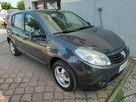 Dacia Sandero 1.4MPI,klimatyzacja, el.szyby, Hak, isofix, alu, Niski przebieg, zarej - 9