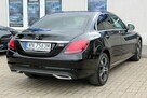 Mercedes C 180 SalonPL Automat 156KM FV23% Kamera Navi LED Tempomat Gwarancja - 6